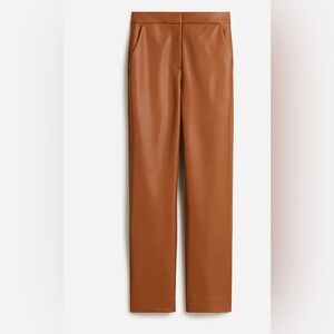 J. CREW Kate Faux Leather Pant